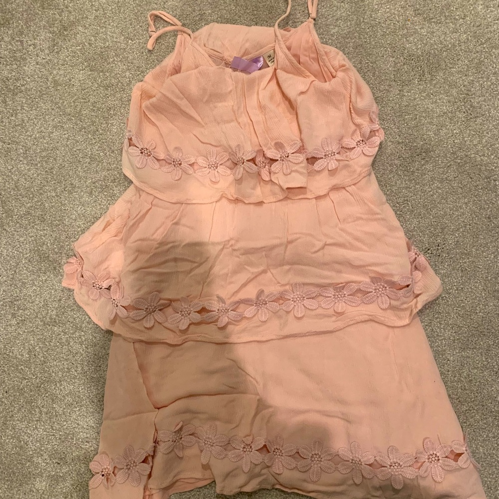 Short pink dress - super cute!